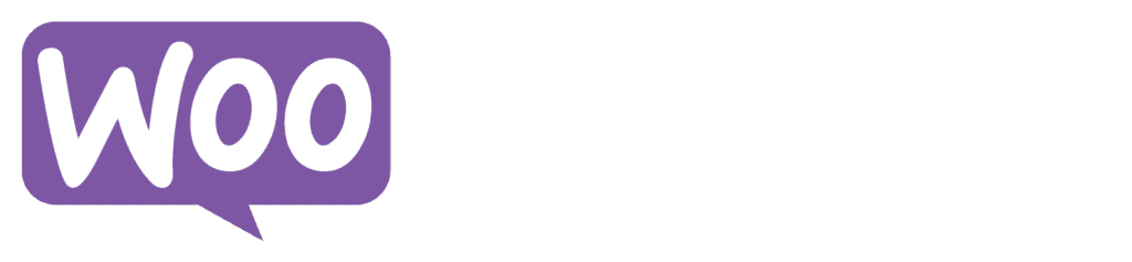 woocommerce logo color white@2x