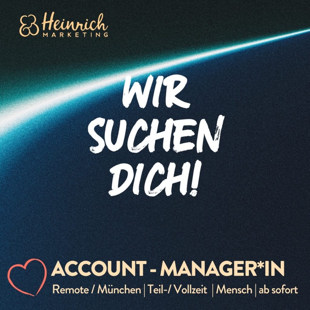 Stellenangebot: Account-Manager*in gesucht, München, Remote